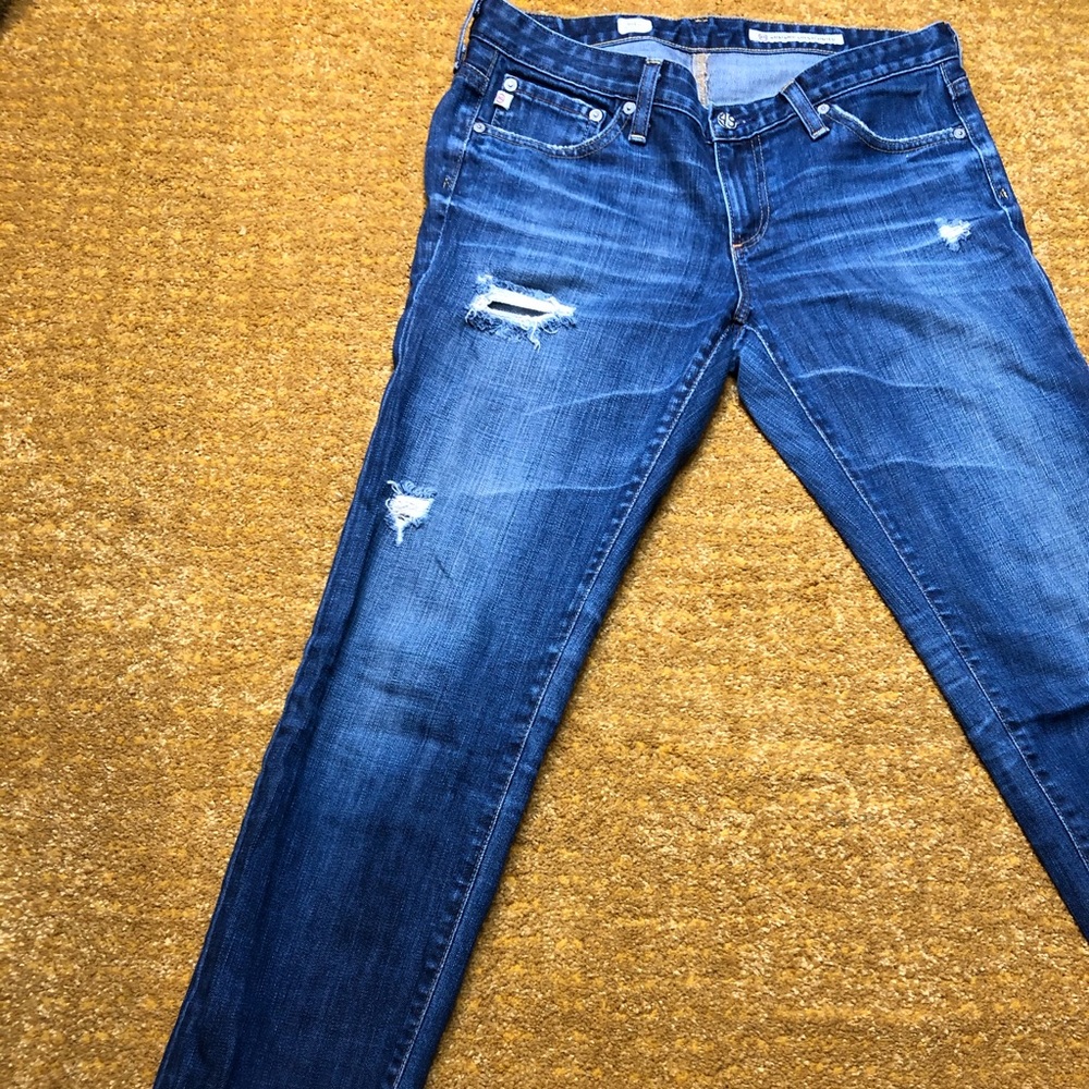 AG Adriano Goldschmied stilt cigarette leg jeans